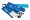 Coll-Tex: C-t-S TÖDI Mix blue, Hotmelt blue Camlock+ камус